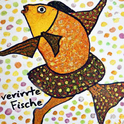 Cover: Verirrte Fische - zeigt einen tanzenden Fisch